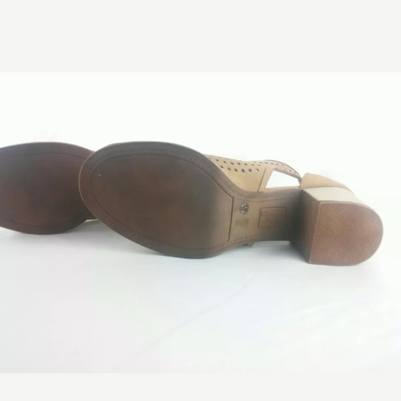 Dirty Laundry Tessa Split Suede Peep Toe Size 11 - Picture 6 of 8